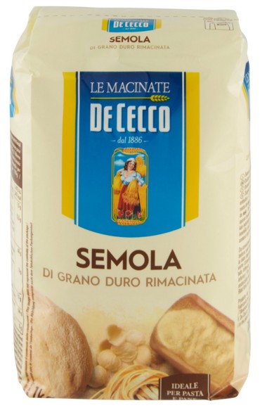 SEMOLA RIMACINATA DE CECCO KG.1                   