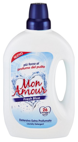 DET.LIQ.LAV.MON AMOUR FRESH BLUE 26LAV. LT.1,560  