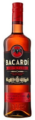 RUM BACARDI CARTA FUEGO LT.1                      