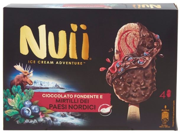 NUII CIOCC.FONDENTE/MIRTILLI NORDICI G.264        