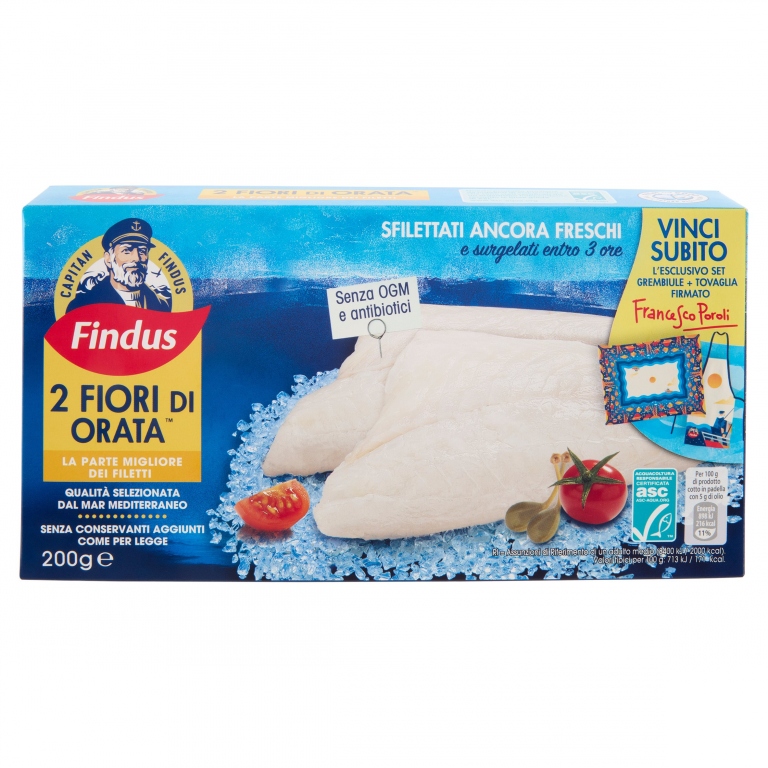 FIORI DI ORATA FINDUS GR.200                      