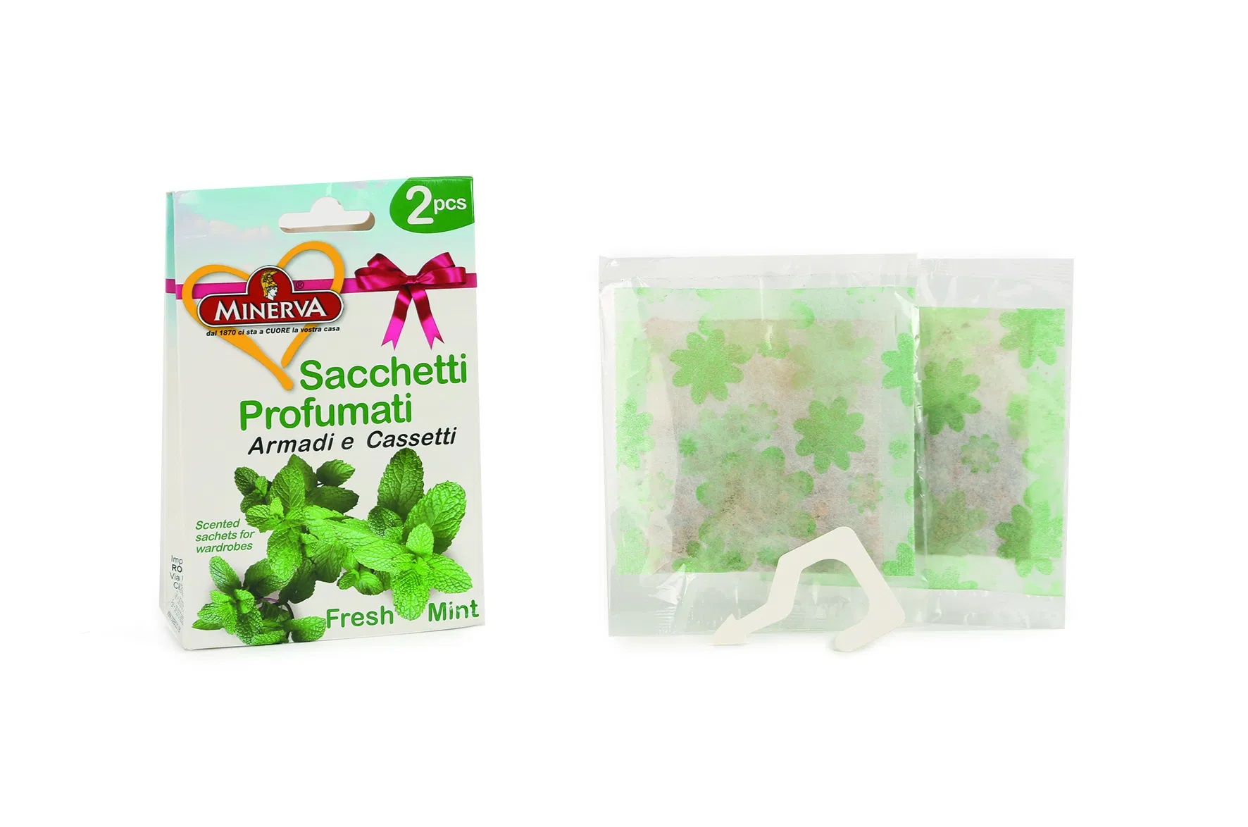 MINERVA SACCHETTI PROFUMATI PZ.2 MENTA            