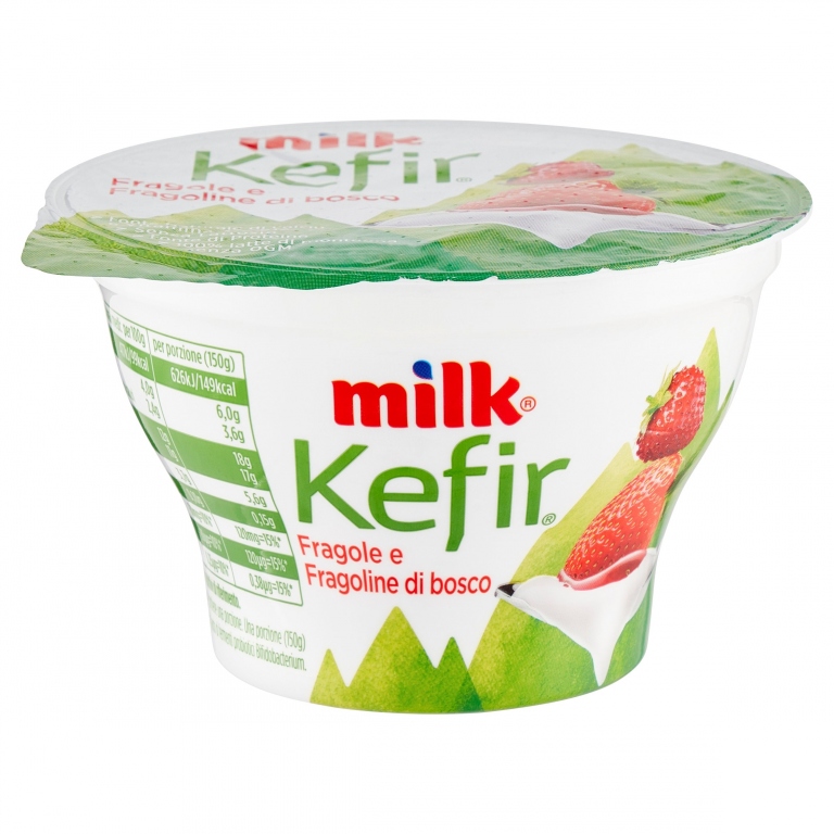 YOGURT MILK KEFIR FRAGOLE E FRAGOLINE GR.150      