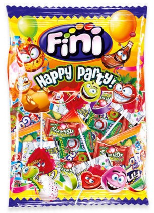 CARAMELLE FINI GOMMOSE MIX HAPPY PARTY GR.500     