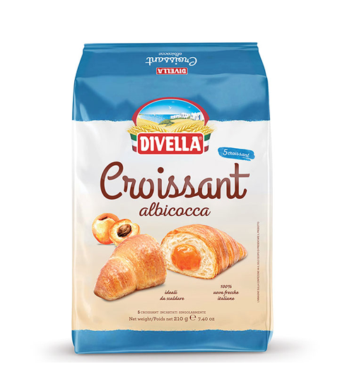 CROISSANT DIVELLA ALBICOCCA X5PZ GR.210           