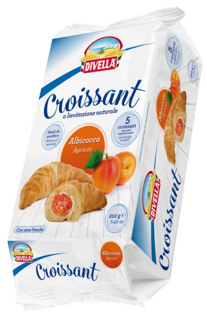 CROISSANT DIVELLA ALBICOCCA X5PZ GR.210           