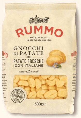 GNOCCHI DI PATATE RUMMO GR.500                    