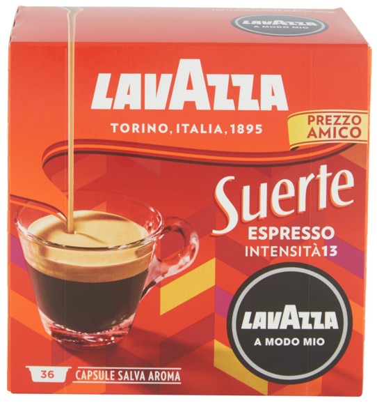 CAFFE' LAVAZZA SUERTE MODO MIO X36PZ              