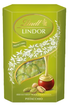 LINDT CORNET LINDOR PISTACCHIO GR.200             