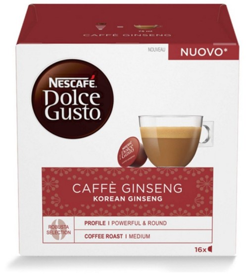 NESCAFE' DOLCEGUSTO GINSENG CAPS.GR.112           