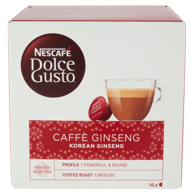 NESCAFE' DOLCEGUSTO GINSENG CAPS.GR.112           