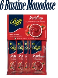 KETCHUP BIFFI BUSTINE ML.10X6                     