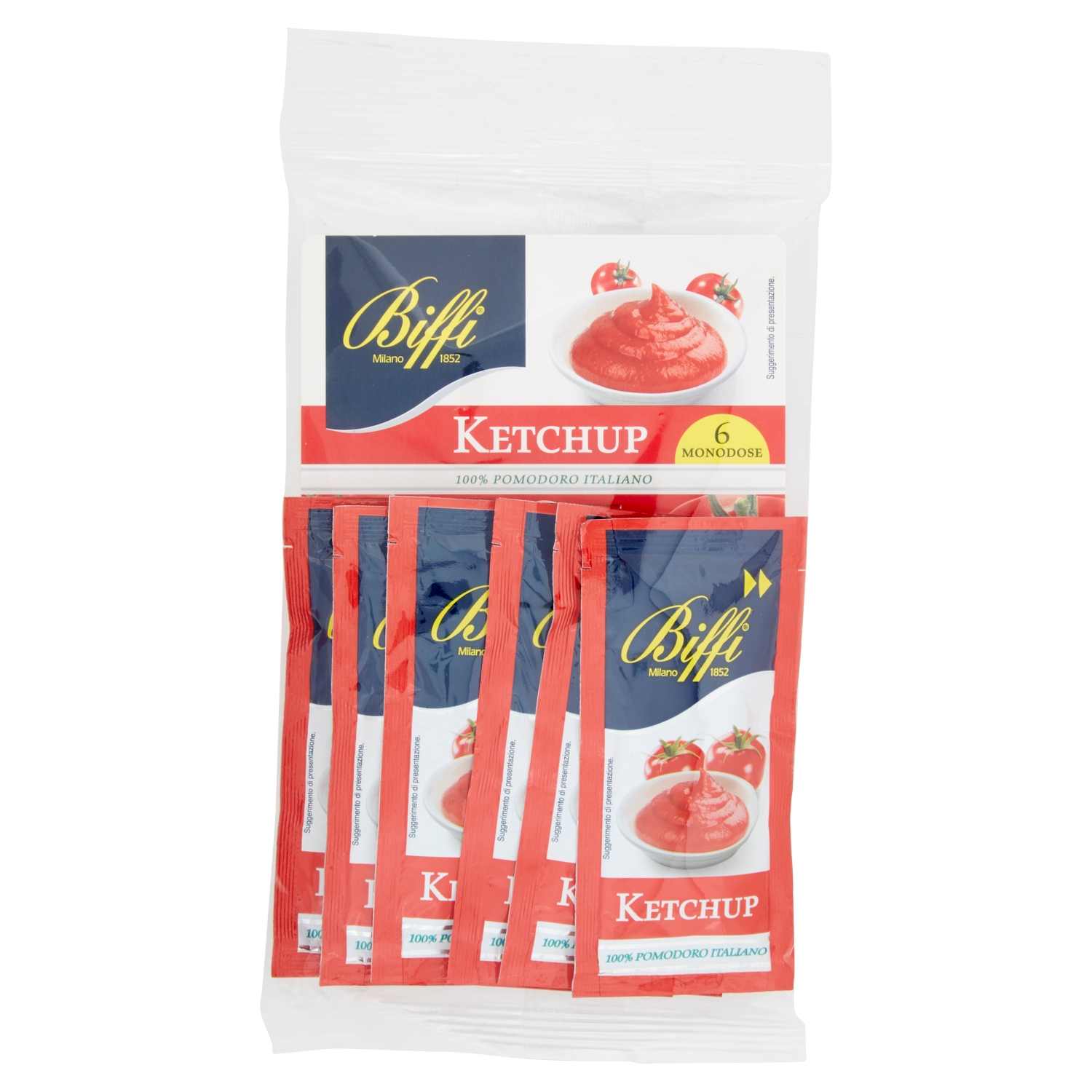 KETCHUP BIFFI BUSTINE ML.10X6                     