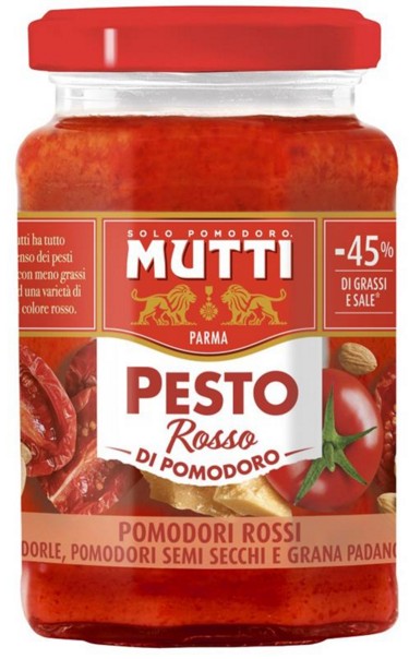 PESTO MUTTI ROSSO GR.180                          