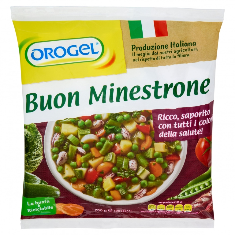 OROGEL BUON MINESTRONE GR.750 NEW                 