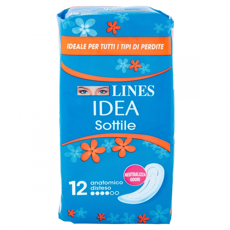 ASS.LINES IDEA SOTTILE ANATOMICO PZ.12 NUOVO      