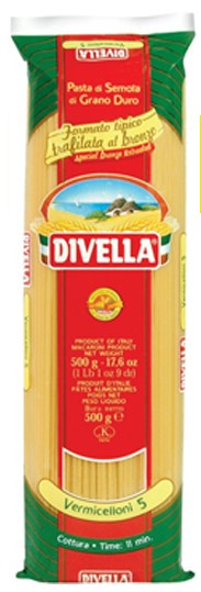 PASTA DIVELLA N.5 SPAGHETTONI BRONZO GR500        