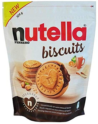 FERRERO NUTELLA BISCUITS G304                     