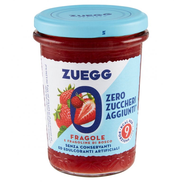 CONFETTURA ZUEGG ZERO ZUCCH.FRAGOLA GR220         