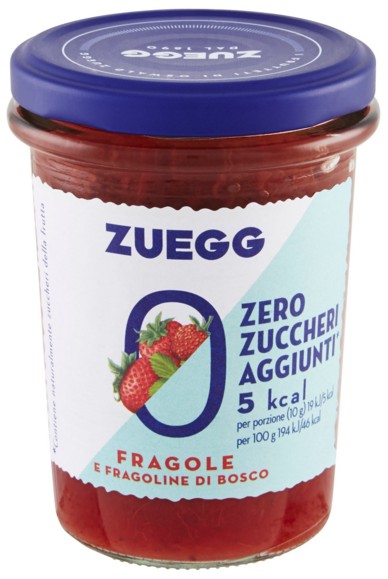 CONFETTURA ZUEGG ZERO ZUCCH.FRAGOLA GR220         