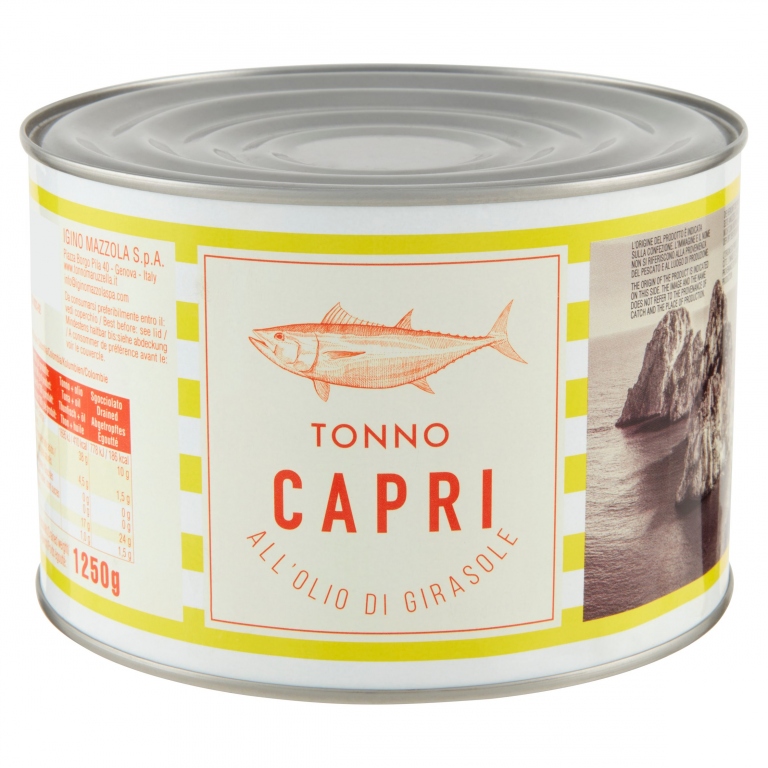 TONNO CAPRI O.S. GR1730 LATTA                     