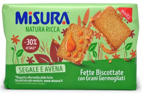 FETTE BISC. MISURA GR.320 SEGALE E AVENA          