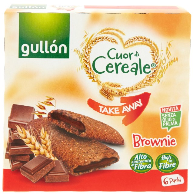 BISC.GULLON C.CEREALI BROWNIE G243 TAKEWAY        