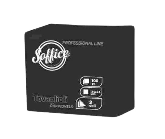 TOV.NERO SOFFICE 24X24 50PZ 2V                    