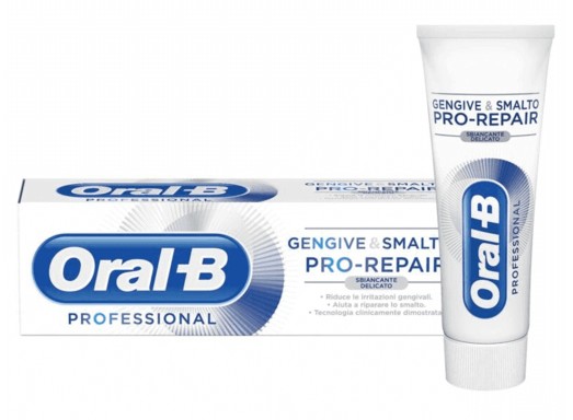 DENT.ORAL B PRO-REPAIR SBIANCANTE DELICATO ML.75  