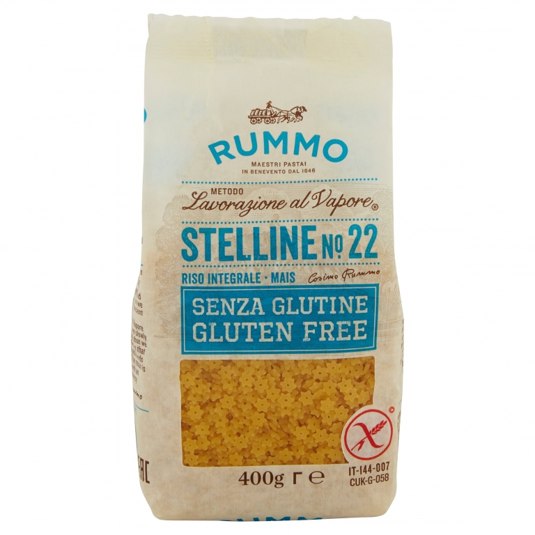 PASTA RUMMO S/GLUT.N.22 STELLINE GR.400           