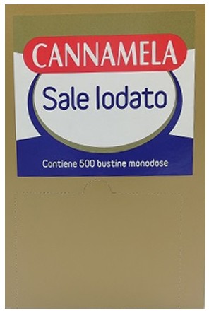 CANNAMELA SALE IODATO MONOX500PZ                  