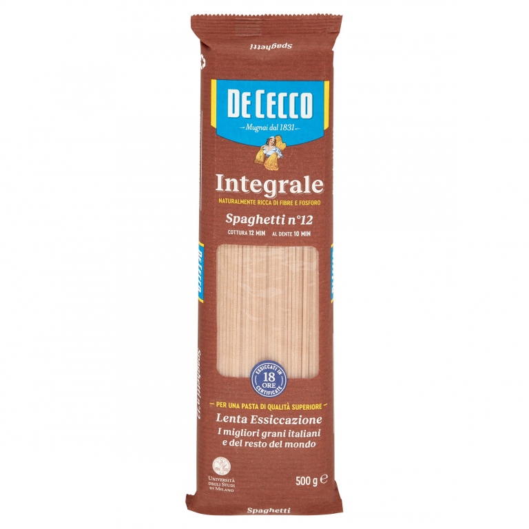 PASTA DE CECCO INTEGR.SPAGHETTI GR500             