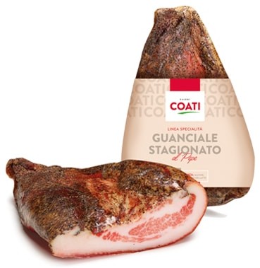 GUANCIALE AL PEPE COATI AL KG. S/V                