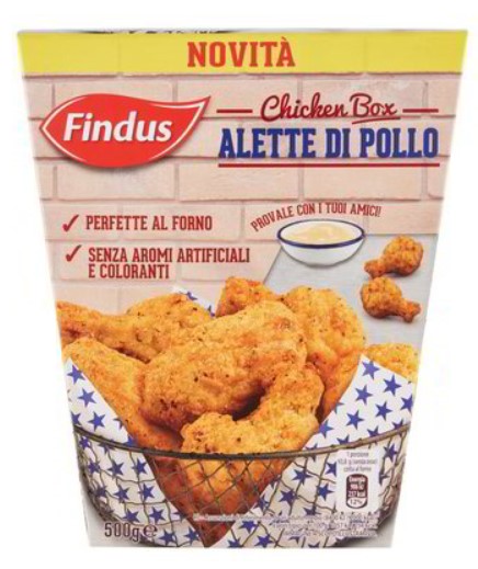 ALETTE DI POLLO FINDUS G500                       