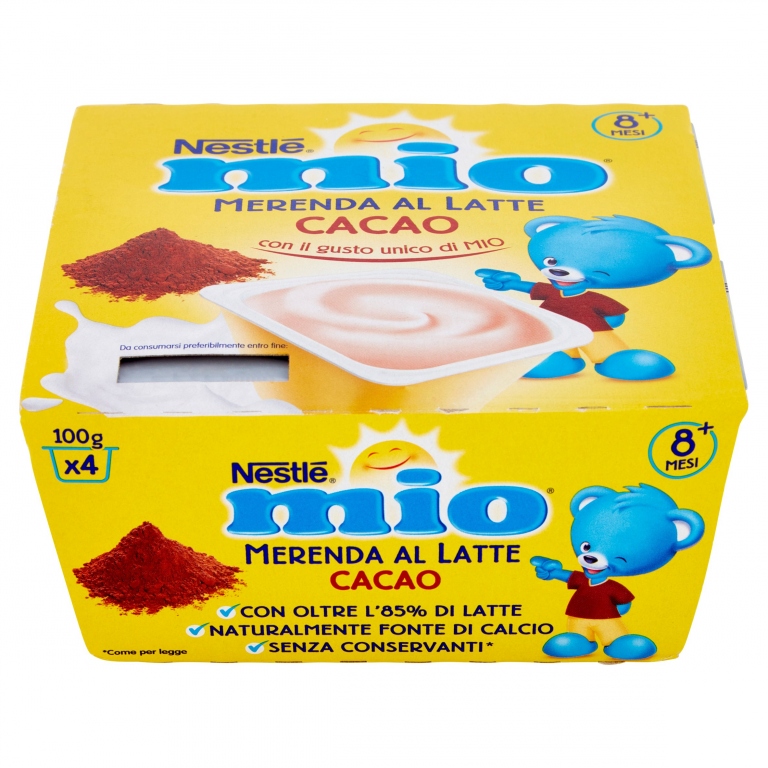 NESTLE MIO MERENDA CACAO GR100X4                  