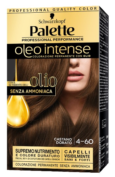 COLOR.PALETTE OLEO N.4-60 CASTANO DORATO NEW      