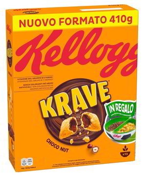 KELLOGG'S CHOCO KRAVE GR410                       