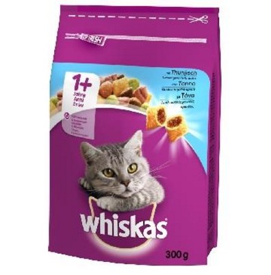 WHISKAS CROCC.ADULT 1+C/TONNO GR.300              