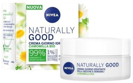 CREMA NIVEA VISAGE NATURALLY GOOD PELLI SECCHE 50M