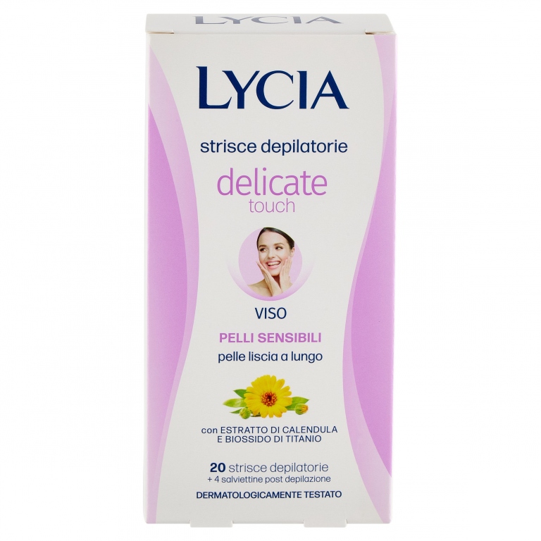 DEPILAT.LYCIA STRISCE PZ.20 VISO DELICATE         