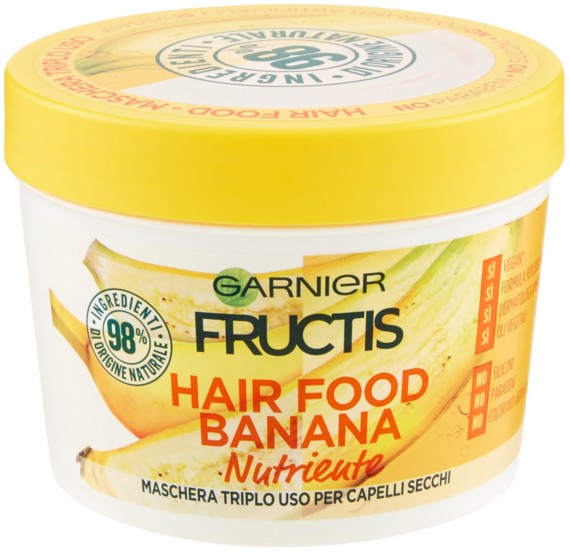 MASCHERA FRUCTIS HAIR FOOD BANANA ML.390          