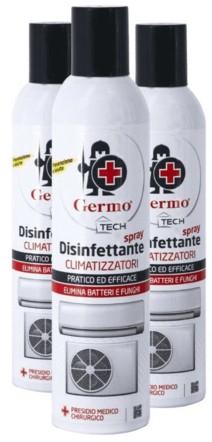 GERMO DISINFETTANTE CLIMATIZZATORI ML.400 PRES.MED