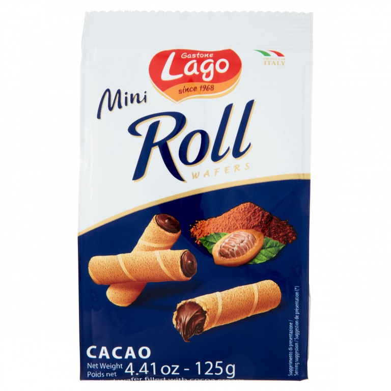 MINI ROLL LAGO CACAO GR.125                       