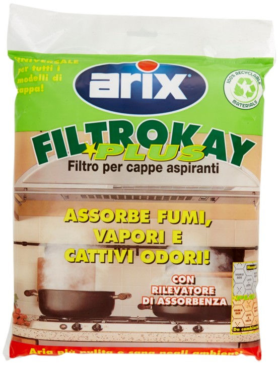 ARIX FILTRO OK PLUS PER CAPPA 50X57 A.202         