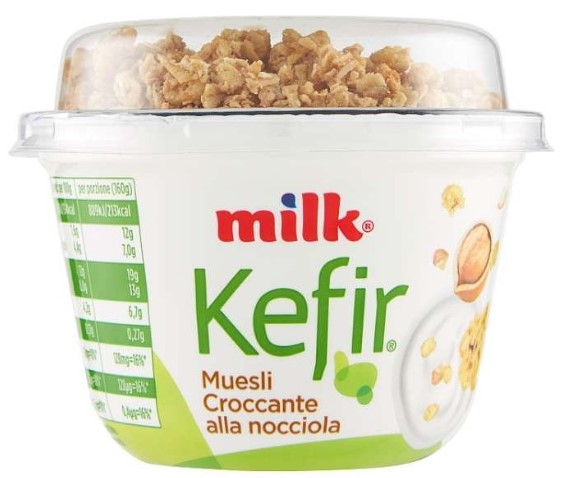 YOGURT MILK KEFIR B.CO CROCCANTE NOCCIOLA GR.160  