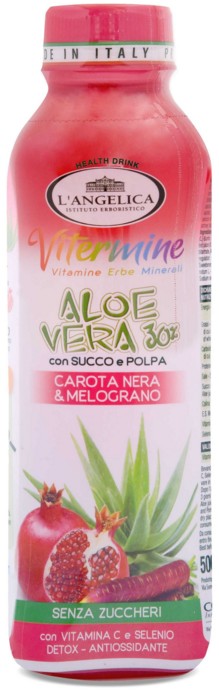 BEV.L'ANGELICA ALOE MELOGR/CAROTA ML.500 PET      