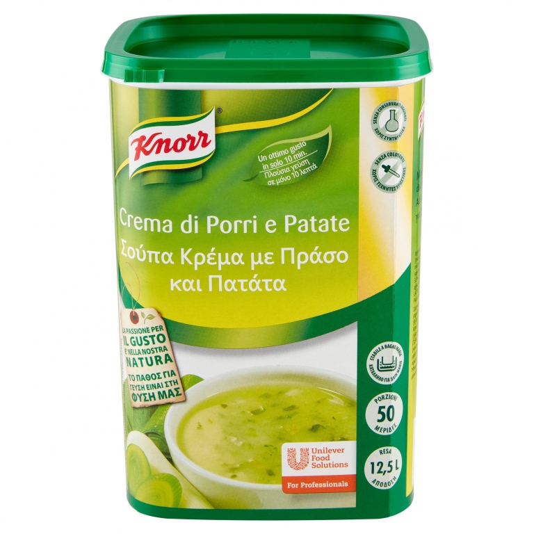 KNORR CREMA DI PORRI E PATATE GR.975              