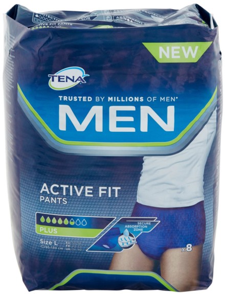 PANN.INCONT.TENA MEN PANTS PLUS LARGE PZ.8        