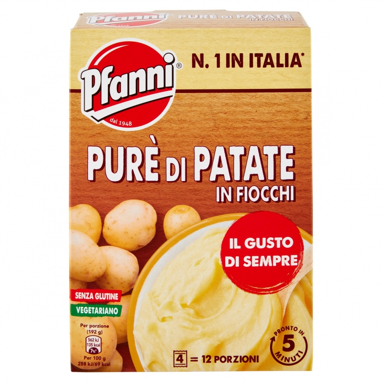 PURE'PATATE PFANNI GR.300 X4BUSTE                 
