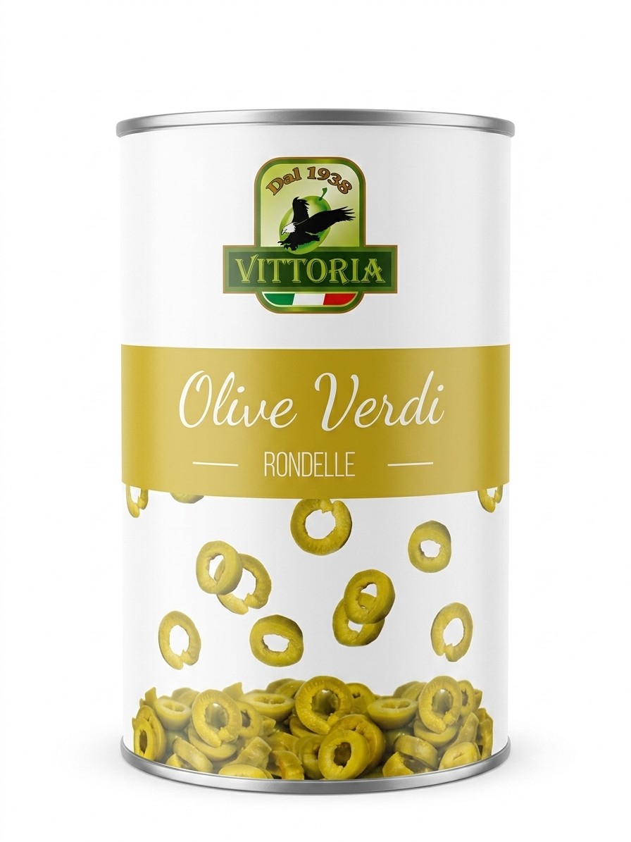 OLIVE VELLECA VERDI RONDELLE KG.4,2               